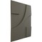 Ekena Millwork 19 5/8in. W x 19 5/8in. H Nestor EnduraWall Decorative 3D Wall Panel Covers 2.67 Sq. Ft. WP20X20NEISG - alternate 5